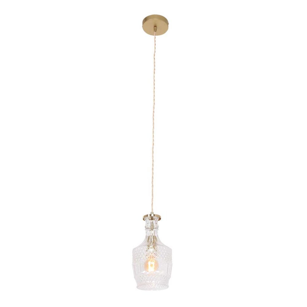 Steinhauer Grazioglass Lampadario a sospensione Ottone, 1-Luce main product photo