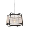 Steinhauer Capos Lampadario a sospensione Nero, 1-Luce