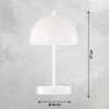 SCHÖNER WOHNEN-Kollektion Kia Lampada da tavolo LED Bianco, 1-Luce
