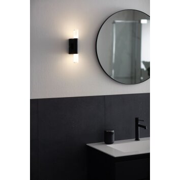 SCHÖNER WOHNEN-Kollektion Twice Applique LED Nero, 2-Luci