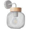 Brilliant Giada Applique Grigio, 1-Luce