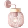 Brilliant Giada Applique Fucsia, 1-Luce