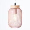 Brilliant Giada Lampadario a sospensione Fucsia, 1-Luce