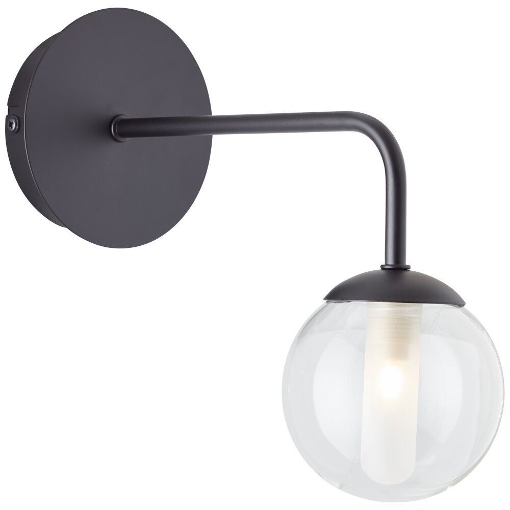 Brilliant Gitse Applique Nero, 1-Luce main product photo
