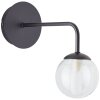 Brilliant Gitse Applique Nero, 1-Luce