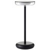 Brilliant Platon Lampada da tavolo LED Nero, 1-Luce