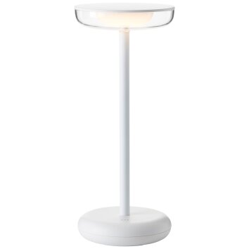 Brilliant Platon Lampada da tavolo LED Bianco, 1-Luce