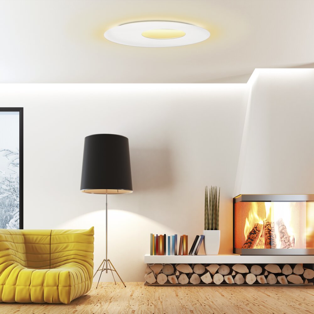 Escale BLADE OPEN Plafoniera LED Bianco, 1-Luce main product photo