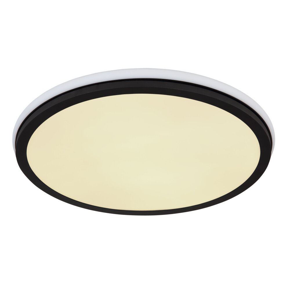 Globo JAXXI Plafoniera LED Nero, 2-Luci, Telecomando, Cambia colore main product photo