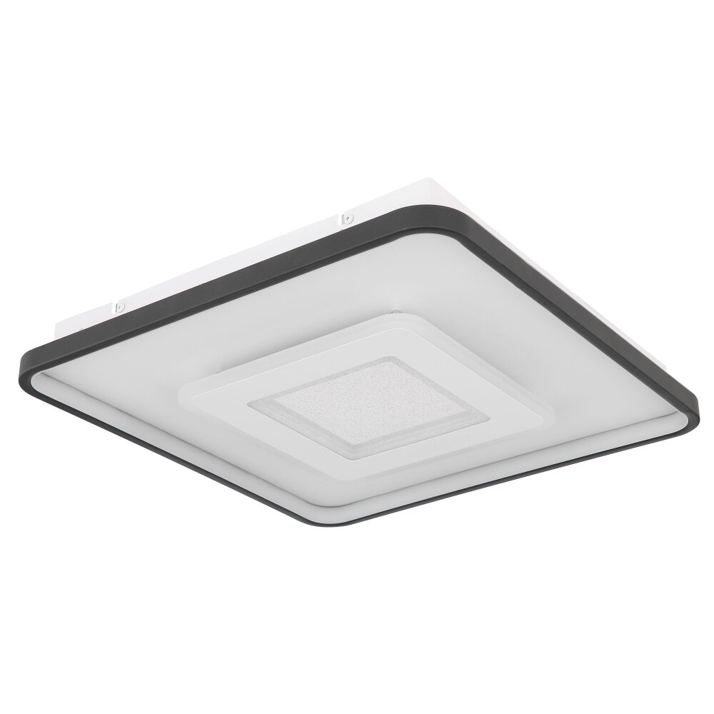 Globo BRIENNA Plafoniera LED Bianco, 1-Luce, Telecomando
