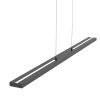 Steinhauer Bande Lampada a Sospensione LED Nero, 4-Luci