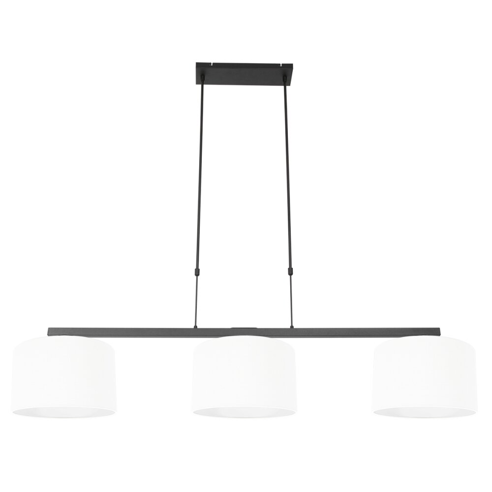 Steinhauer Stang Lampada a Sospensione Nero, 3-Luci main product photo