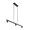 Steinhauer Stang Lampada a Sospensione Nero, 3-Luci