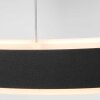 Steinhauer Ringlux Lampadario a sospensione LED Nero, 2-Luci