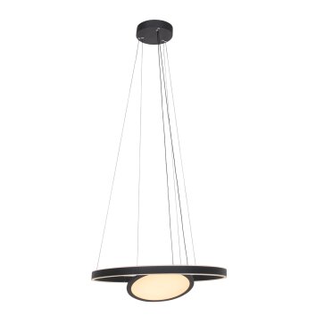 Steinhauer Ringlux Lampada a Sospensione LED Nero, 3-Luci