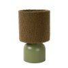 Lucide WOOLLY Lampada da tavolo Verde, 1-Luce