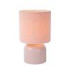 Lucide WOOLLY Lampada da tavolo Fucsia, 1-Luce