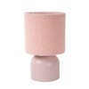 Lucide WOOLLY Lampada da tavolo Fucsia, 1-Luce