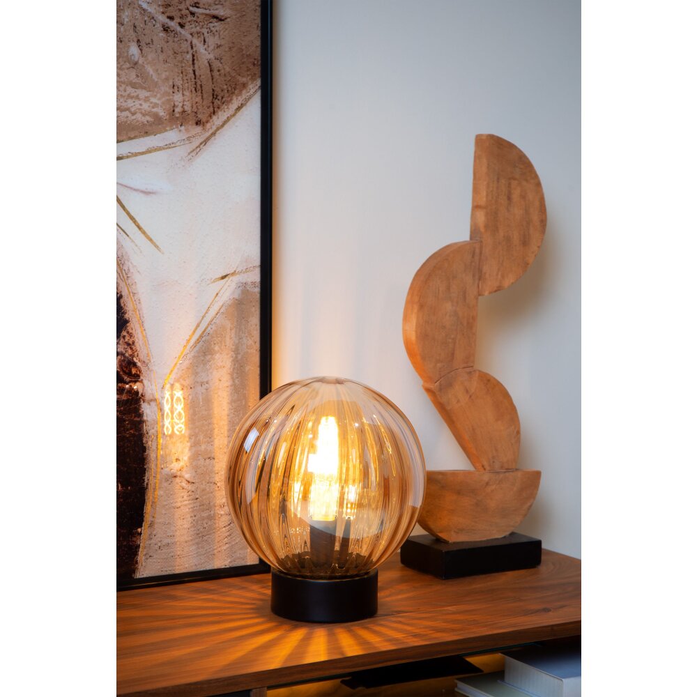 Lucide MONSARAZ Lampada da tavolo Nero, 1-Luce main product photo