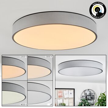 Maho Plafoniera LED Alluminio, 1-Luce