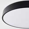 Maho Plafoniera LED Nero, 1-Luce