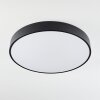 Maho Plafoniera LED Nero, 1-Luce