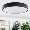 Maho Plafoniera LED Nero, 1-Luce