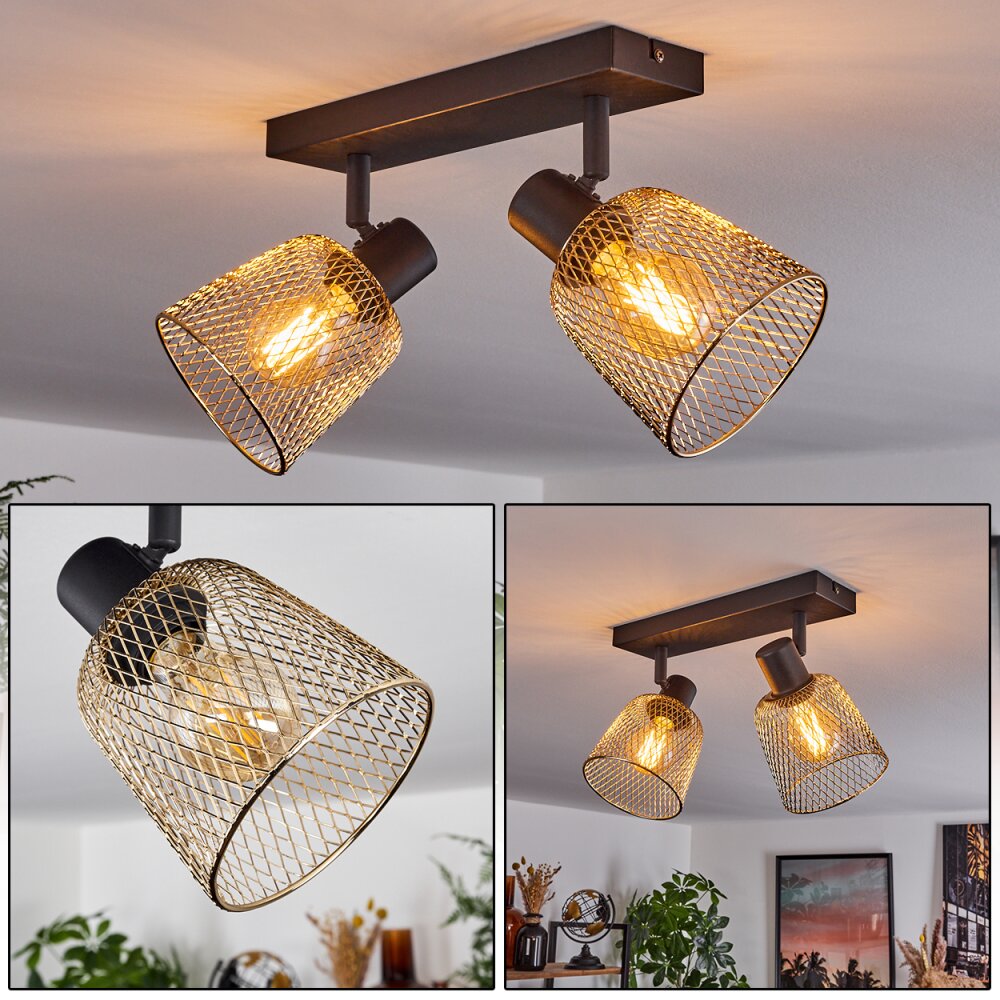 Guitton Plafoniera Nero, 2-Luci main product photo