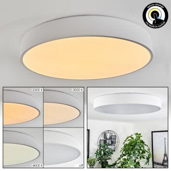 Maho Plafoniera LED Bianco, 1-Luce