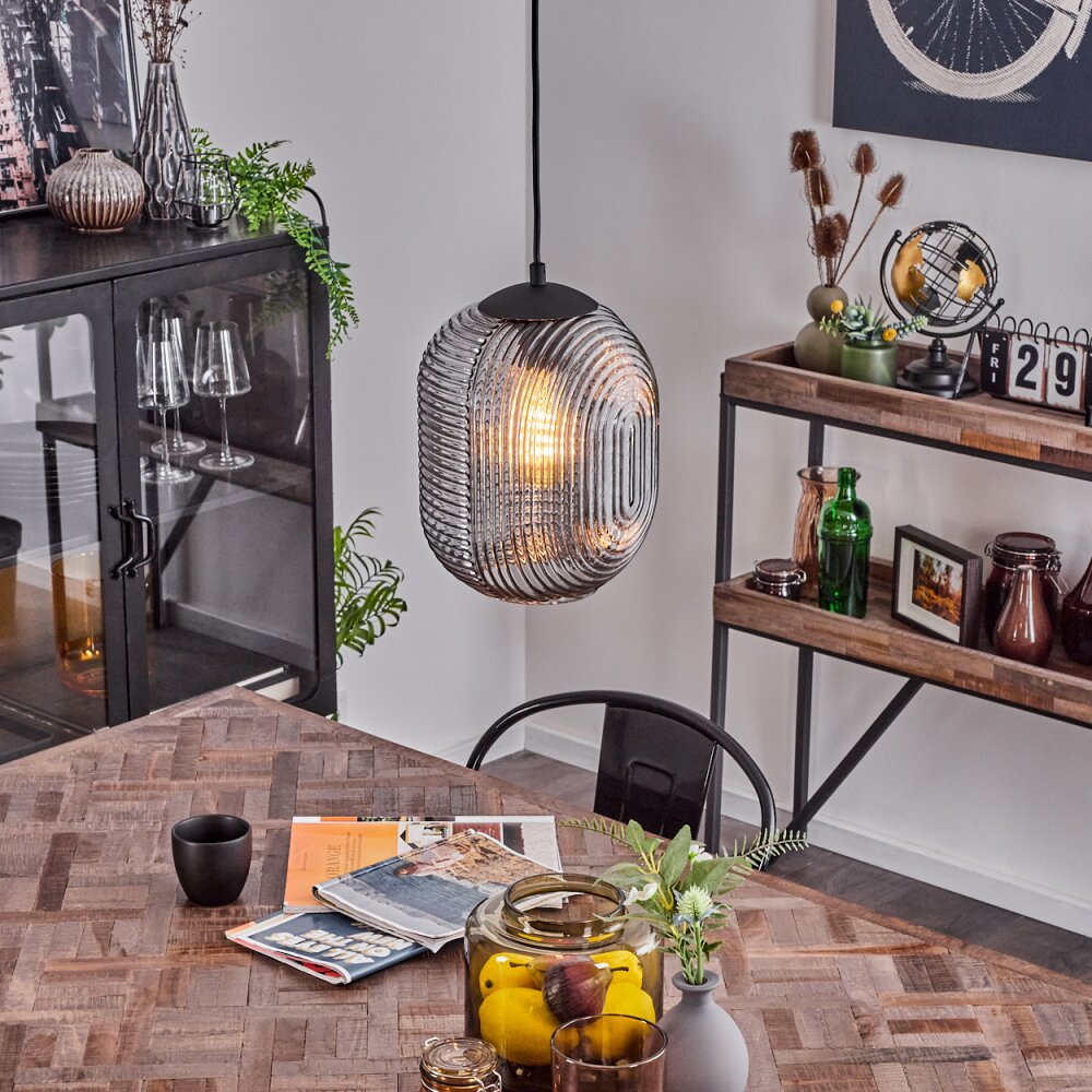 Crabinaille Lampadario a sospensione Nero, 1-Luce main product photo