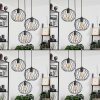 Miton Lampadario a sospensione Nero, 3-Luci