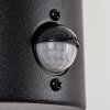 Tolsona Applique da esterno Nero, 1-Luce, Sensori di movimento