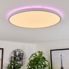 Hortinhas Plafoniera LED Bianco, 1-Luce, Telecomando, Cambia colore