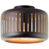 Brilliant Tyas Plafoniera Nero, 1-Luce