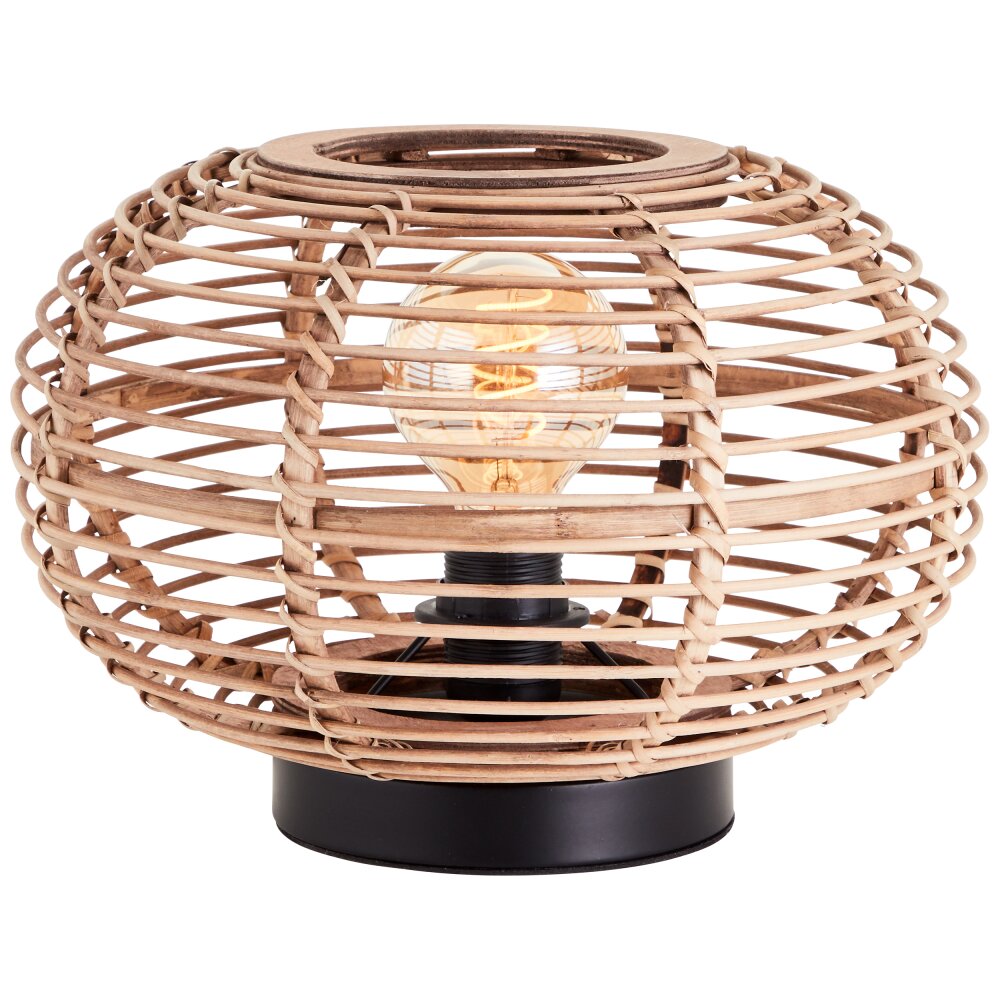 Brilliant Woodball Lampada da tavolo Nero, 1-Luce main product photo