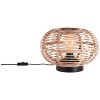 Brilliant Woodball Lampada da tavolo Nero, 1-Luce
