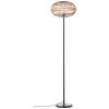 Brilliant Woodball Lampada da terra Nero, 1-Luce
