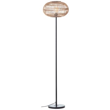 Brilliant Woodball Lampada da terra Nero, 1-Luce