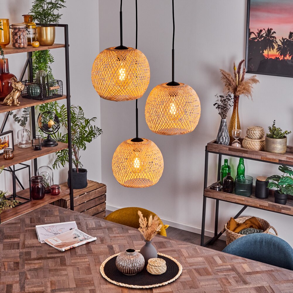 Bauro Lampadario a sospensione Écru, 3-Luci main product photo