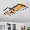 Pompu Plafoniera LED Nero, 1-Luce