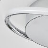 Donebas Plafoniera LED Cromo, 1-Luce