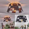 Daynard Plafoniera Nero, 1-Luce