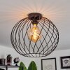 Miton Plafoniera Nero, 1-Luce