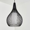 Barthoid Lampadario a sospensione Nero, 1-Luce