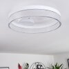 Tapou Plafoniera LED Bianco, 1-Luce
