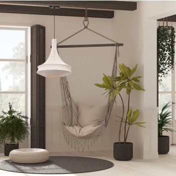 Steinhauer Marrakesch Lampadario a sospensione Nero, 1-Luce