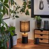Lorrain Lampada da tavolo Aspetto del legno, 1-Luce