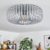 Wemude Plafoniera Grigio, 1-Luce