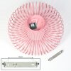 Wemude Plafoniera Fucsia, 1-Luce