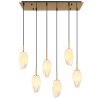 Globo BARCLEY Lampadario a sospensione Ottone, 6-Luci